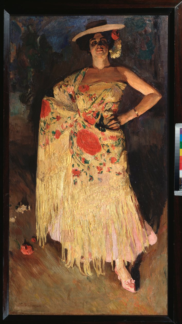 Una ballerina da Sergei Arsenevich Vinogradov