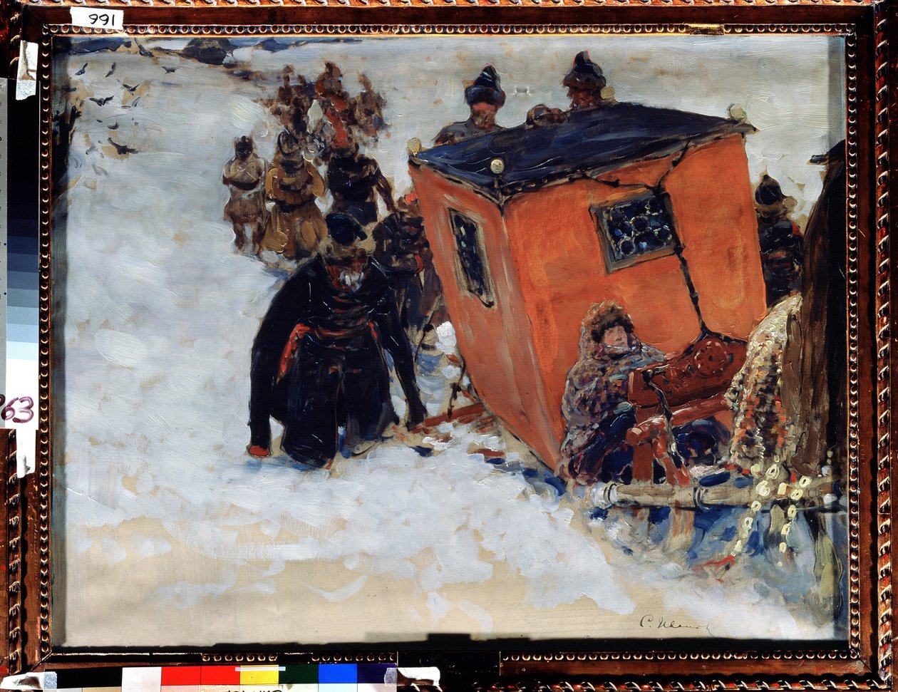 La slitta chiusa dei boiardi da Sergei Ivanovich Gribkov