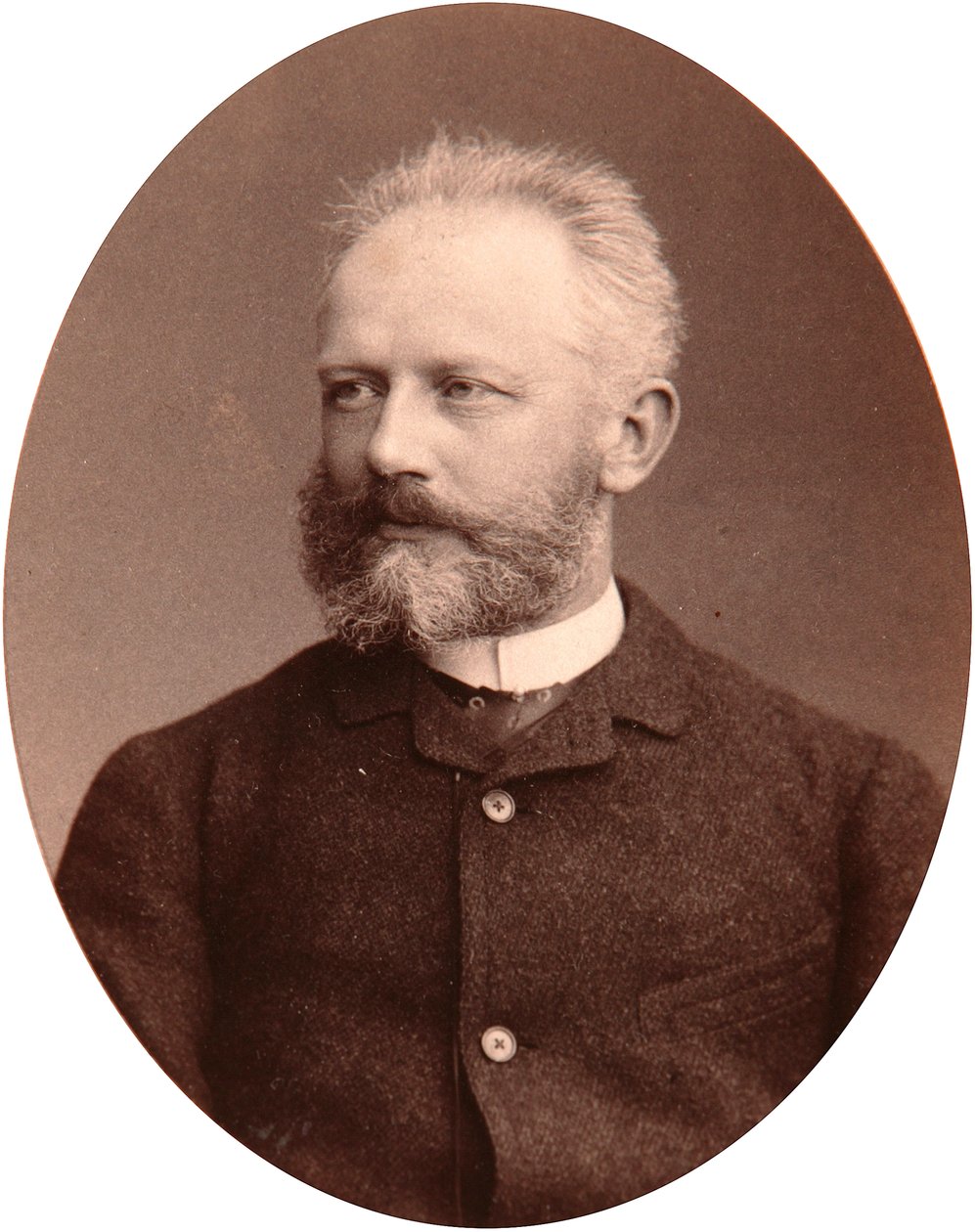 Ritratto del compositore Piotr Tchaikovsky - Sergei Lvovich Levitsky da Sergei Lvovich Levitsky