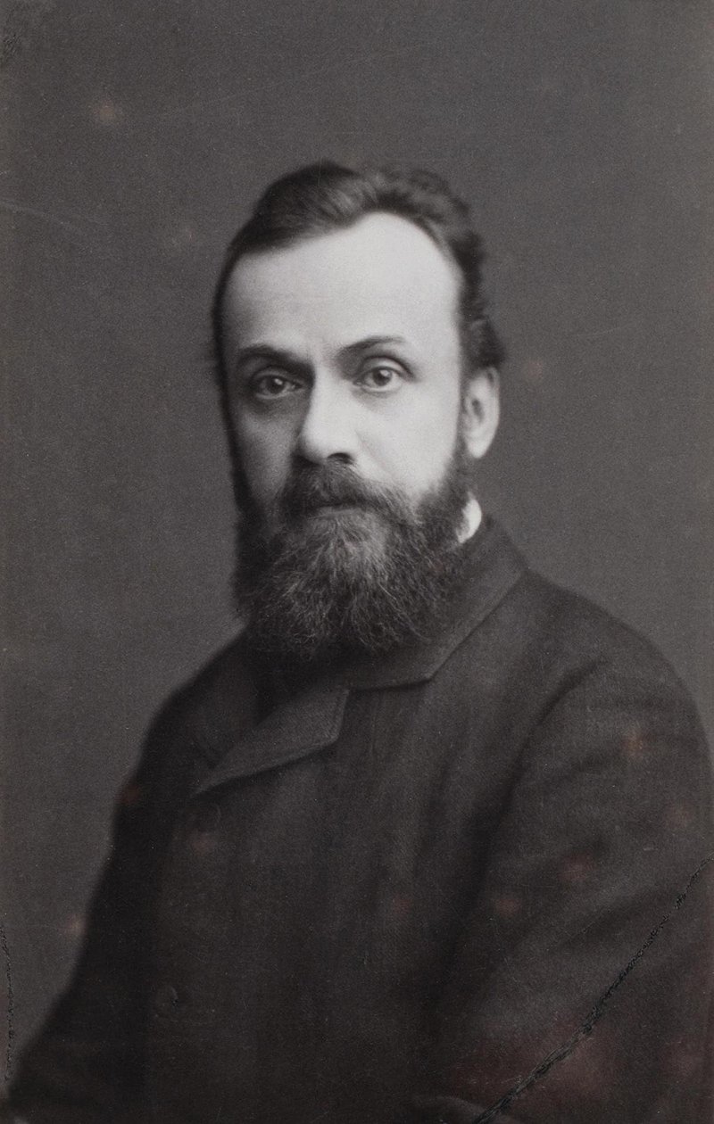 Ritratto dello scrittore Gleb Ivanovich Uspensky 1843-1902, 1870 da Sergei Lvovich Levitsky