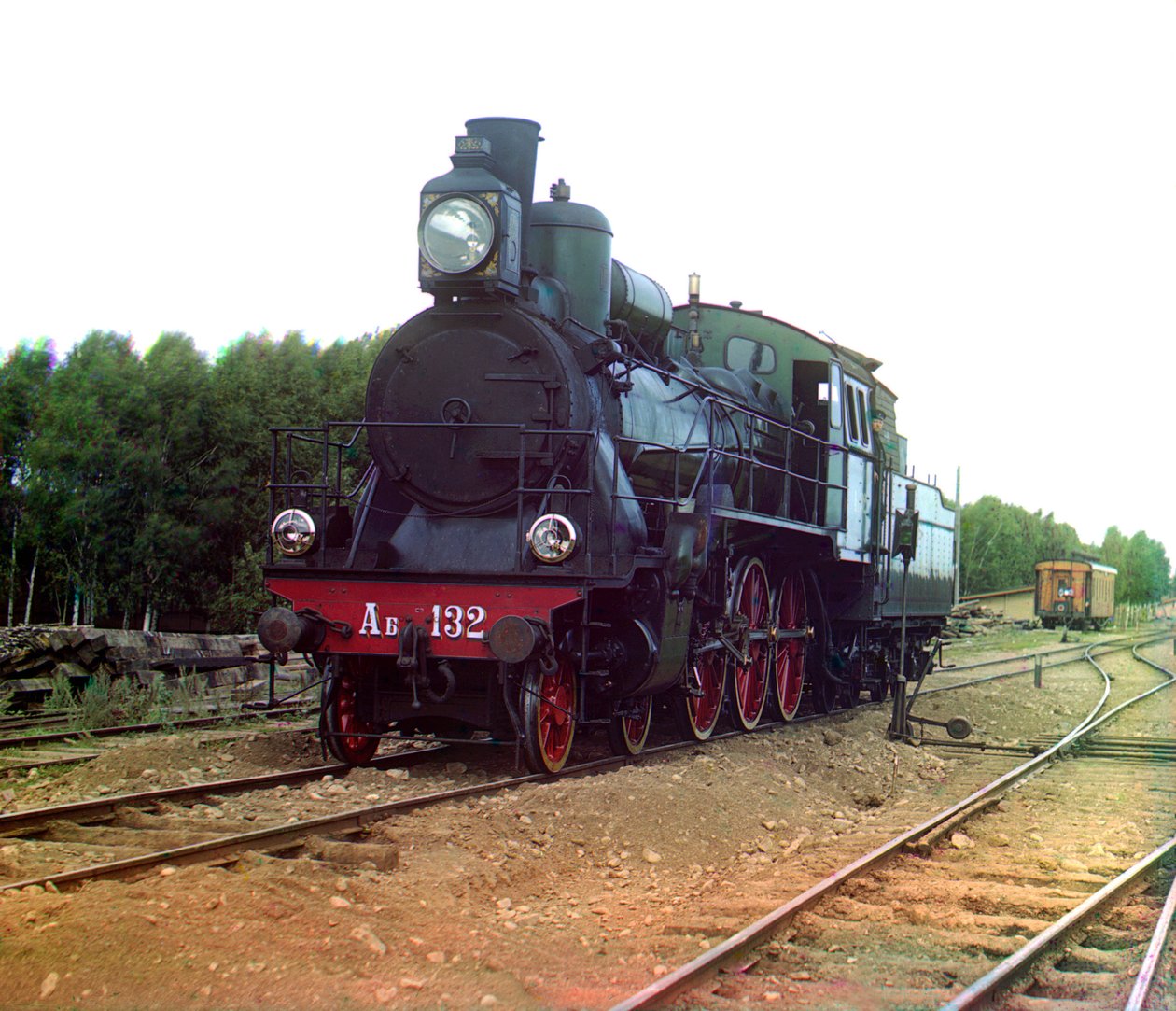Treno russo da Sergei Mikhailovich Prokudin Gorskii