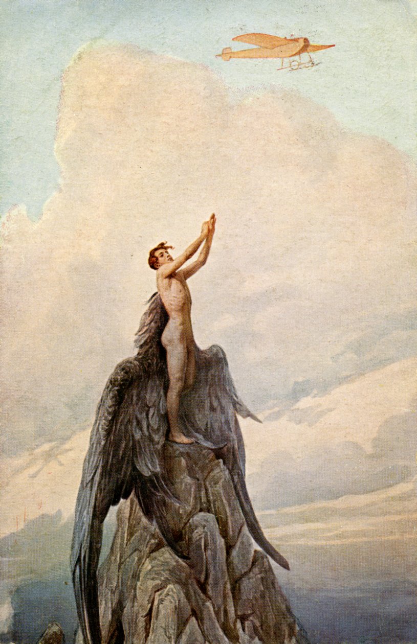 Trasporto. Aviazione. Il sogno di Icaro da Sergei Sergeevich Solomko