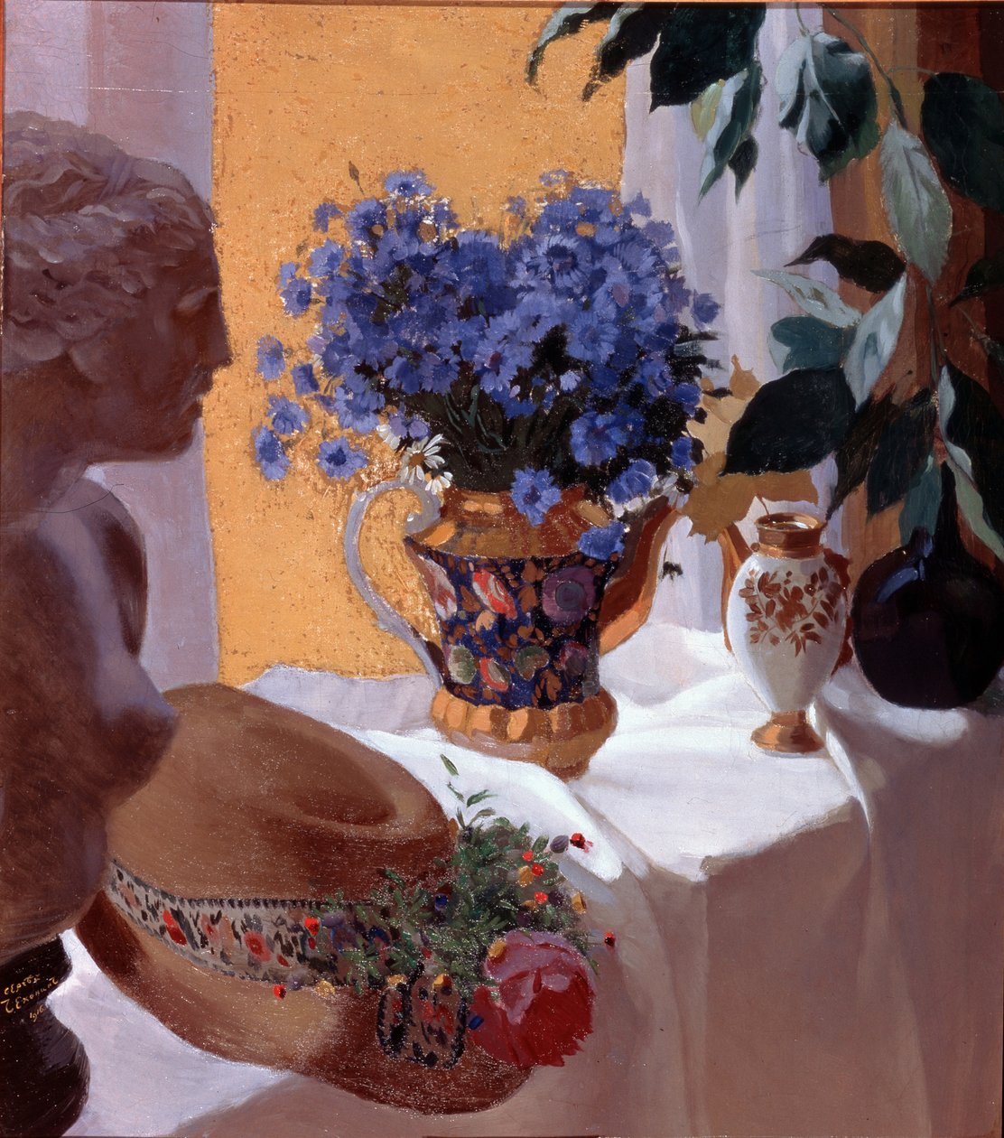 Natura Morta, 1916 da Sergei Vasilevich Chekhonin