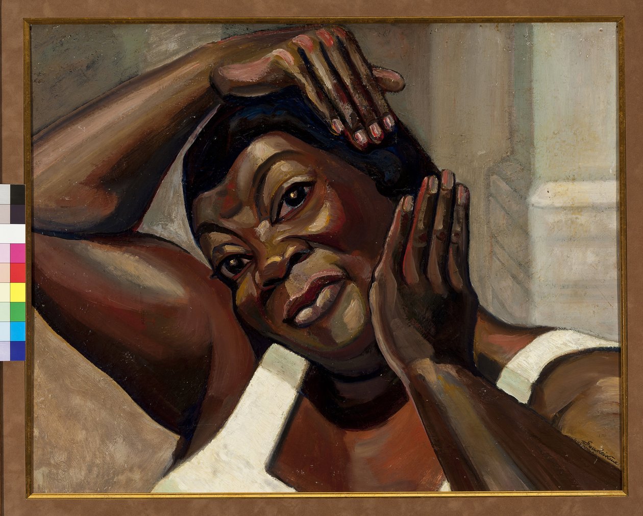 Ruby Elzy (1808-1943) in Porgy and Bess di Sudeykin (Soudeikine) Sergei Yurievich (1882-1946) da Sergei Yurevich Sudeikin