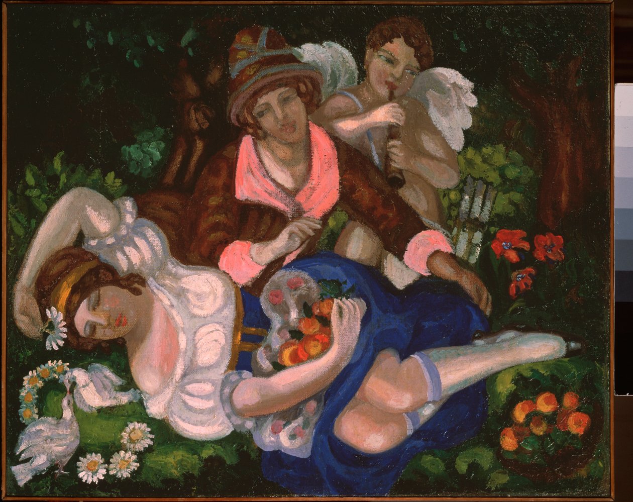 Scena allegorica da Sergei Yurevich Sudeikin