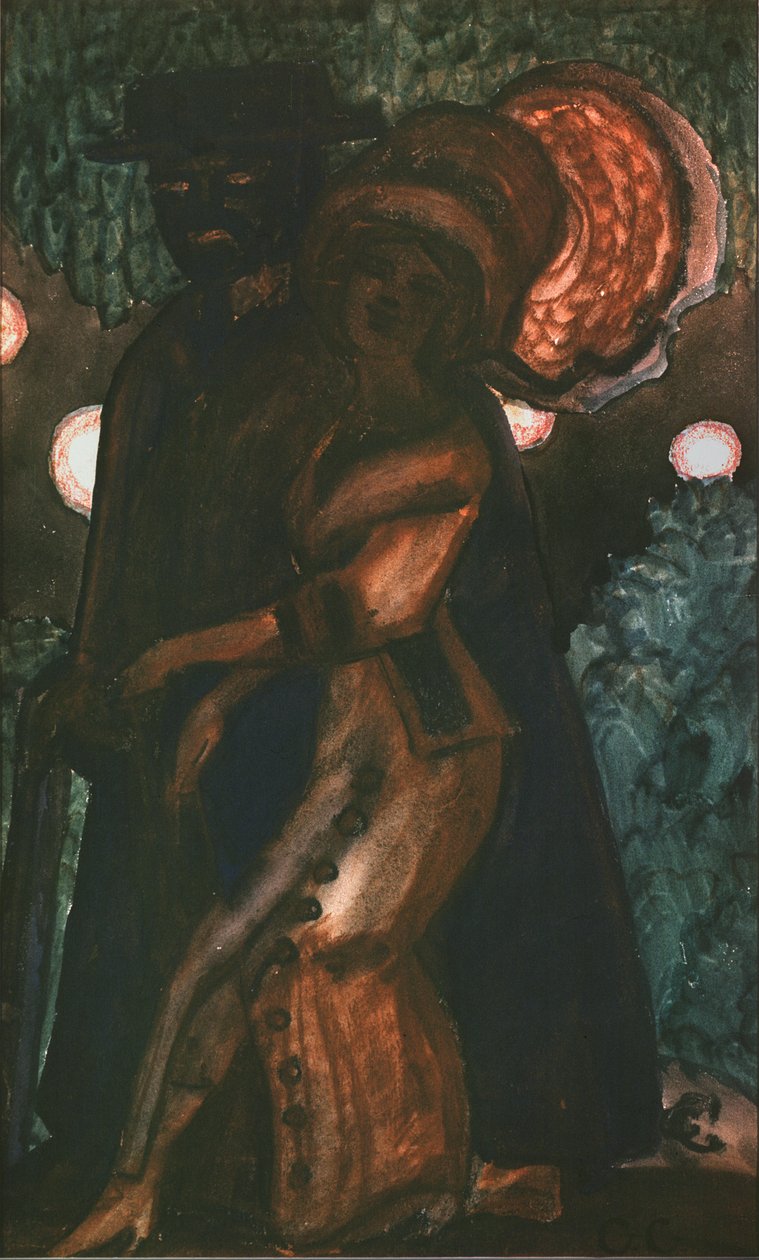 Passeggiata, anni 1910 da Sergei Yurievich Sudeykin