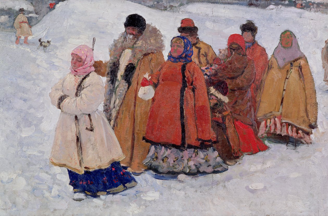 Una Famiglia, 1909 da Sergej Vasilevic Ivanov