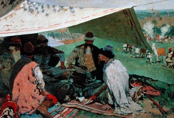 Convenzione dei principi, 1910 da Sergej Vasilevic Ivanov