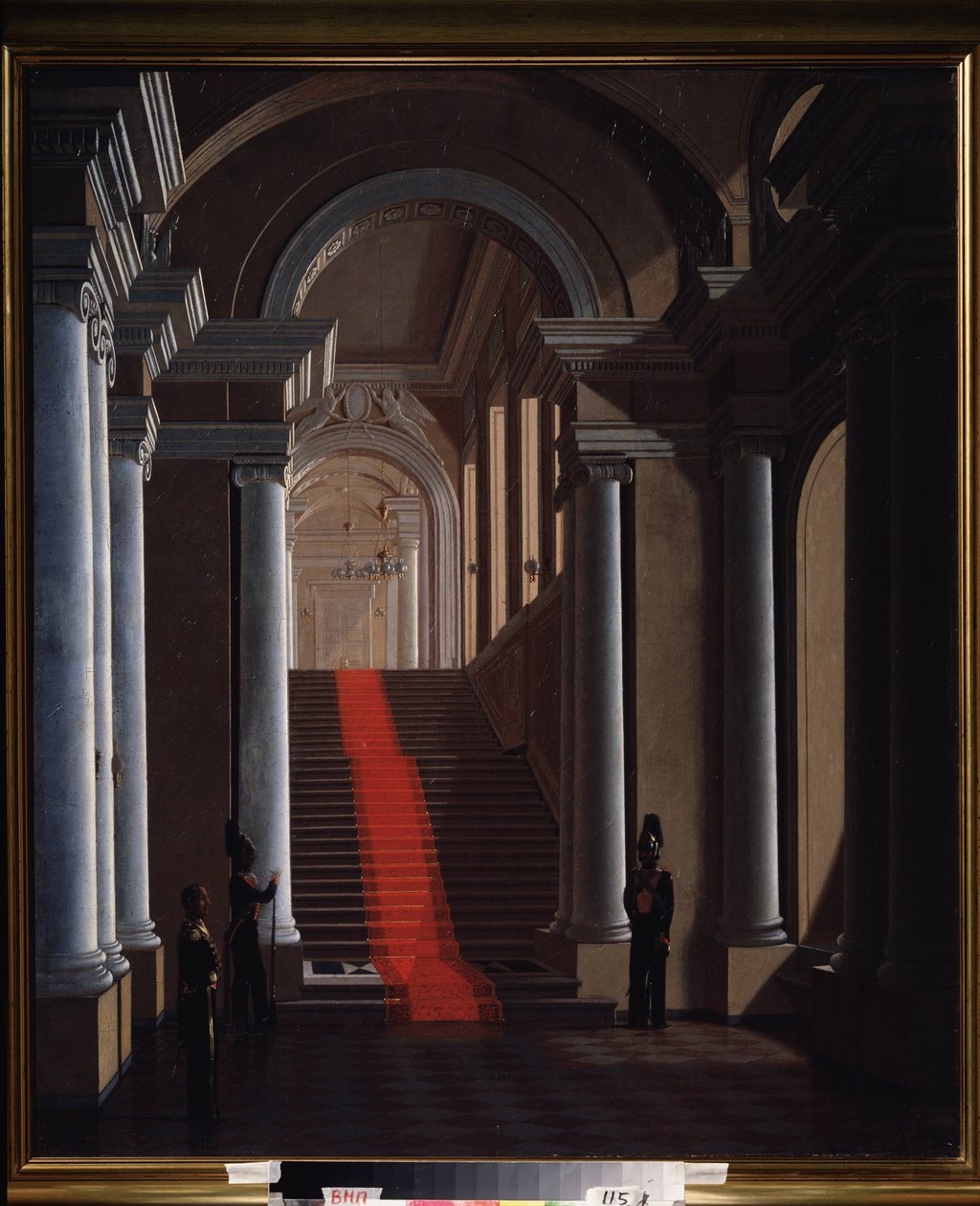 La scala del palazzo Anichkov a San Pietroburgo da Sergey Konstantinovich Zaryanko