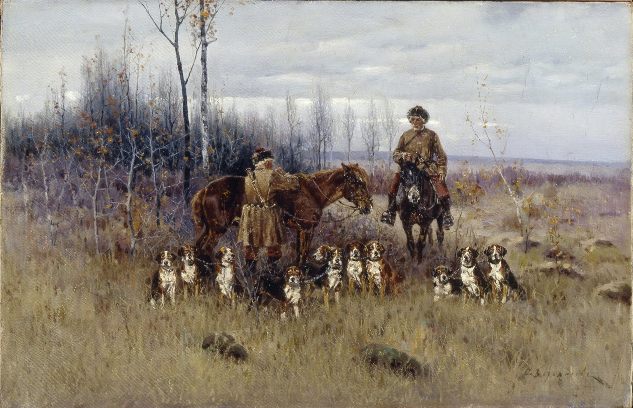 Caccia alla volpe da Sergey Semyonovich Voroshilov