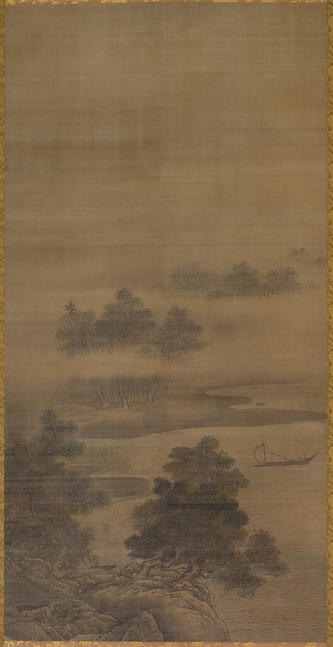 Paesaggio, fine 1500-inizio 1600 da Sesshû Tôyô