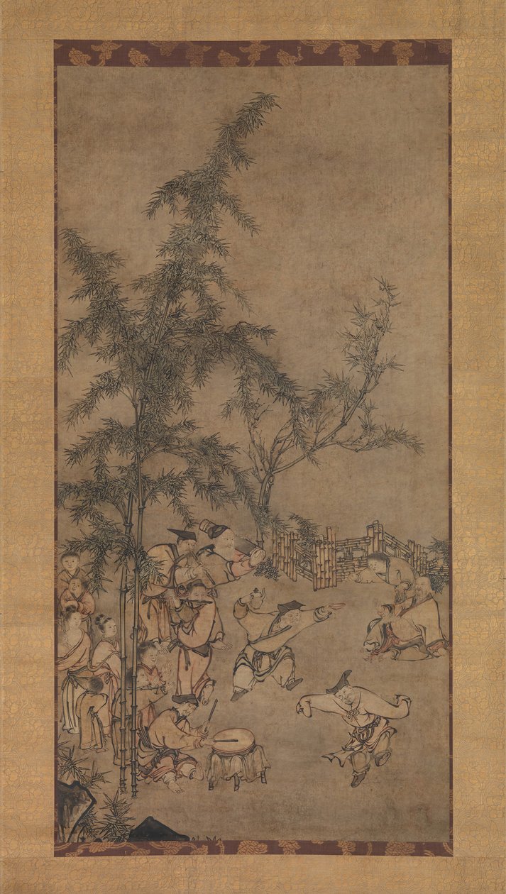Sette Saggi del Bosco di Bambù, 1550 da Sesson Shukei