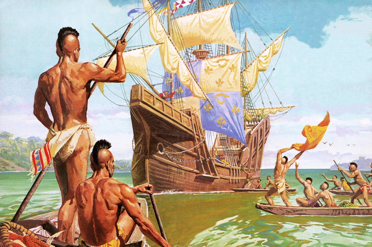 Giovanni da Verrazono, il primo europeo a vedere il porto di New York da Severino Baraldi