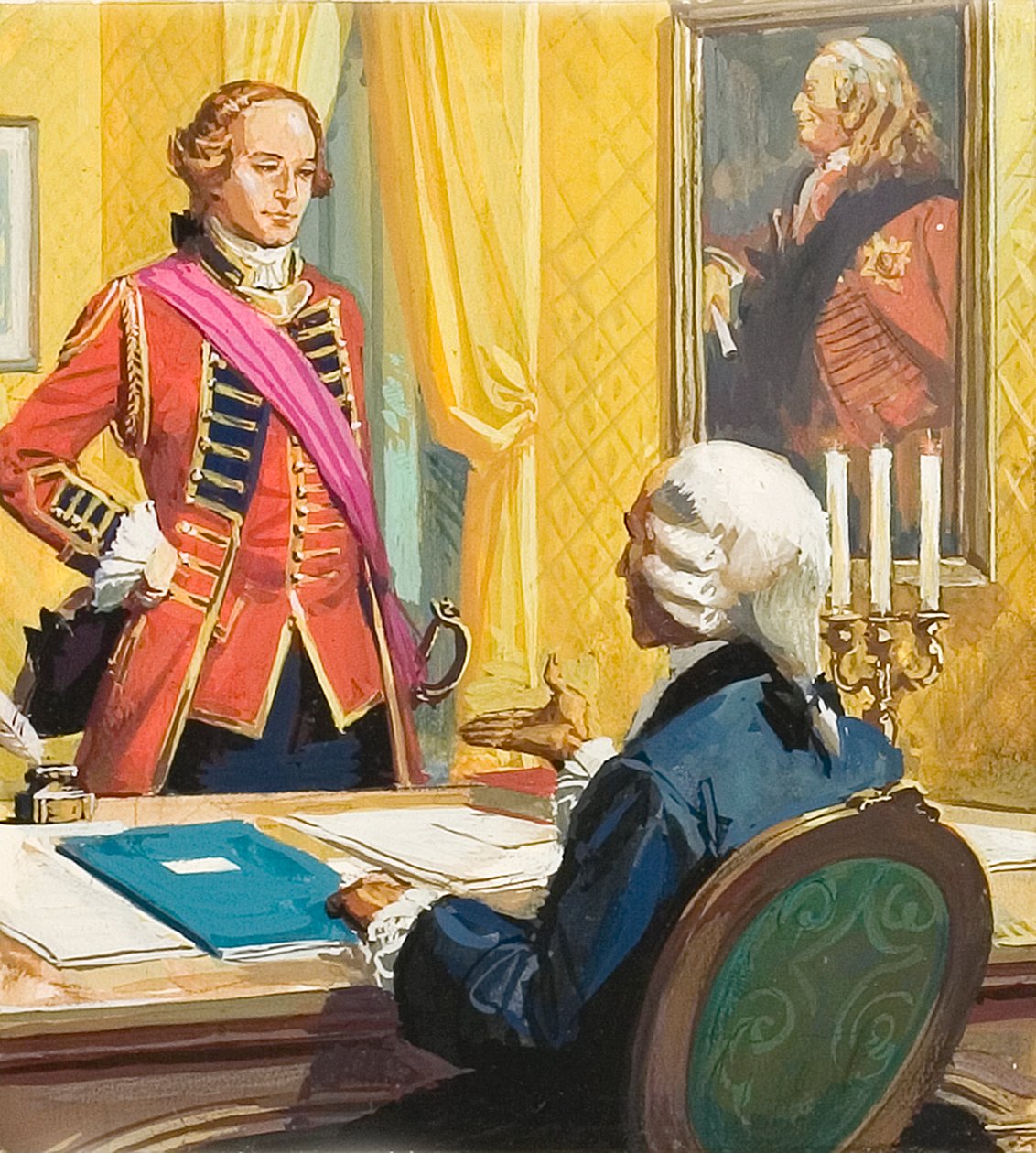 James Wolfe è stato nominato dal primo ministro britannico William Pitt da Severino Baraldi