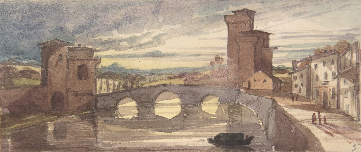 Pisa, 1843-44 da Seymour Haden