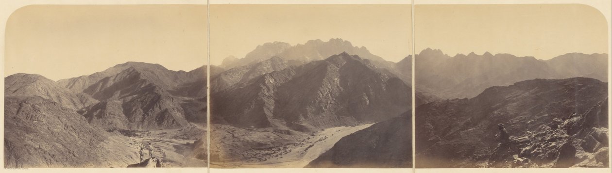 Jebel Serbal da Jebel Tahuneh da Sgt. James M. McDonald