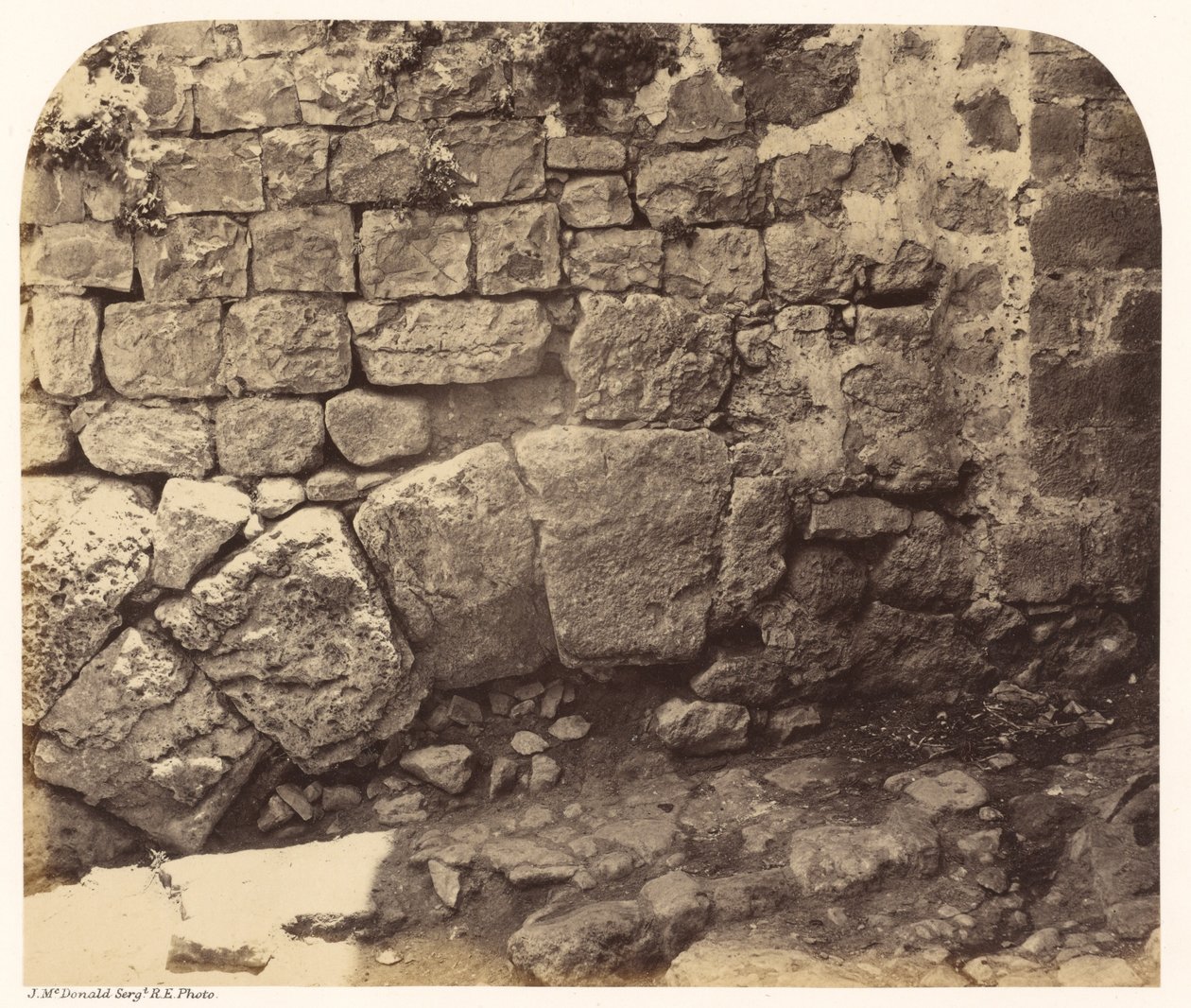 Porzione di un vecchio arco all