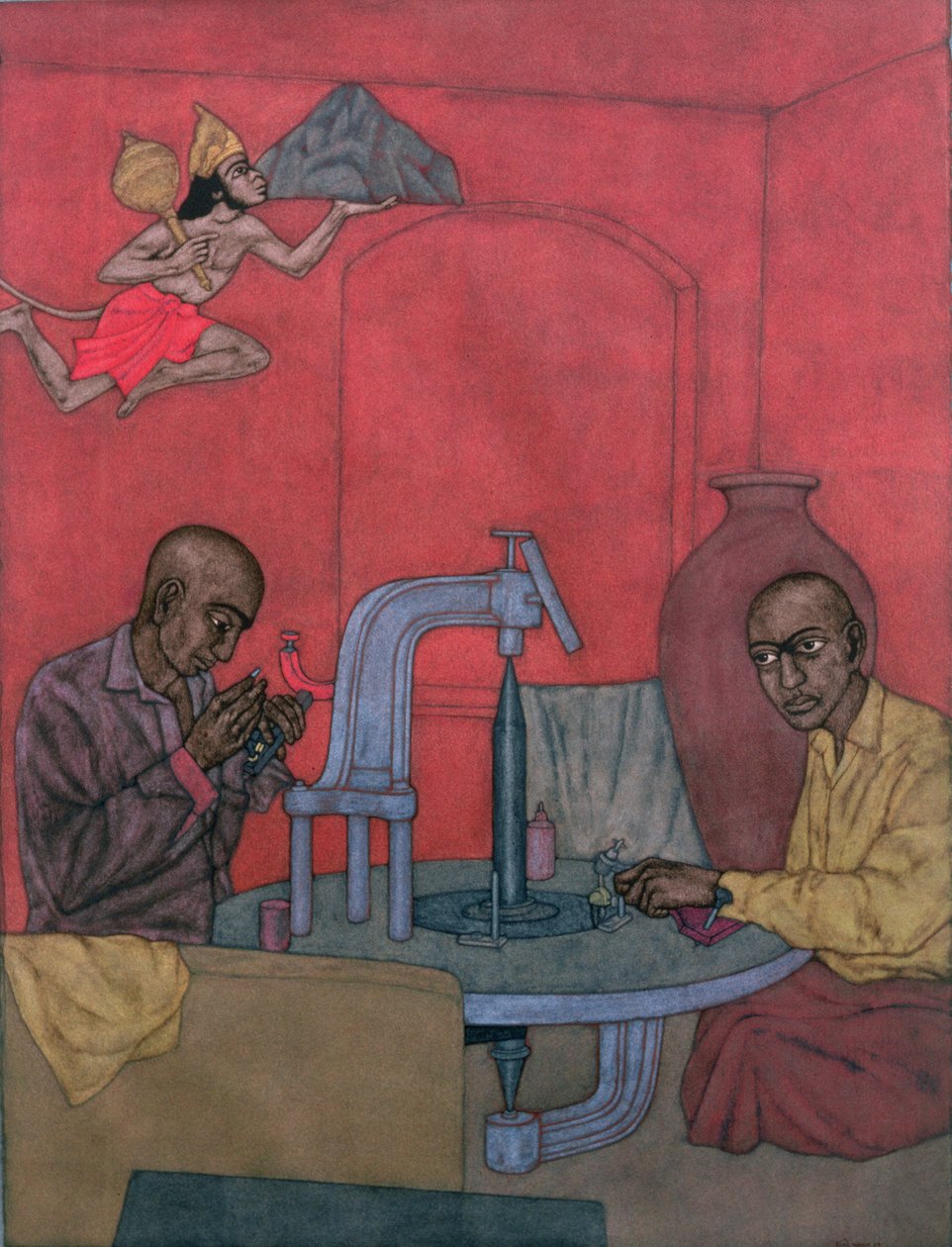 Hanuman - Lucidatori di Diamanti, 1996 da Shanti Panchal