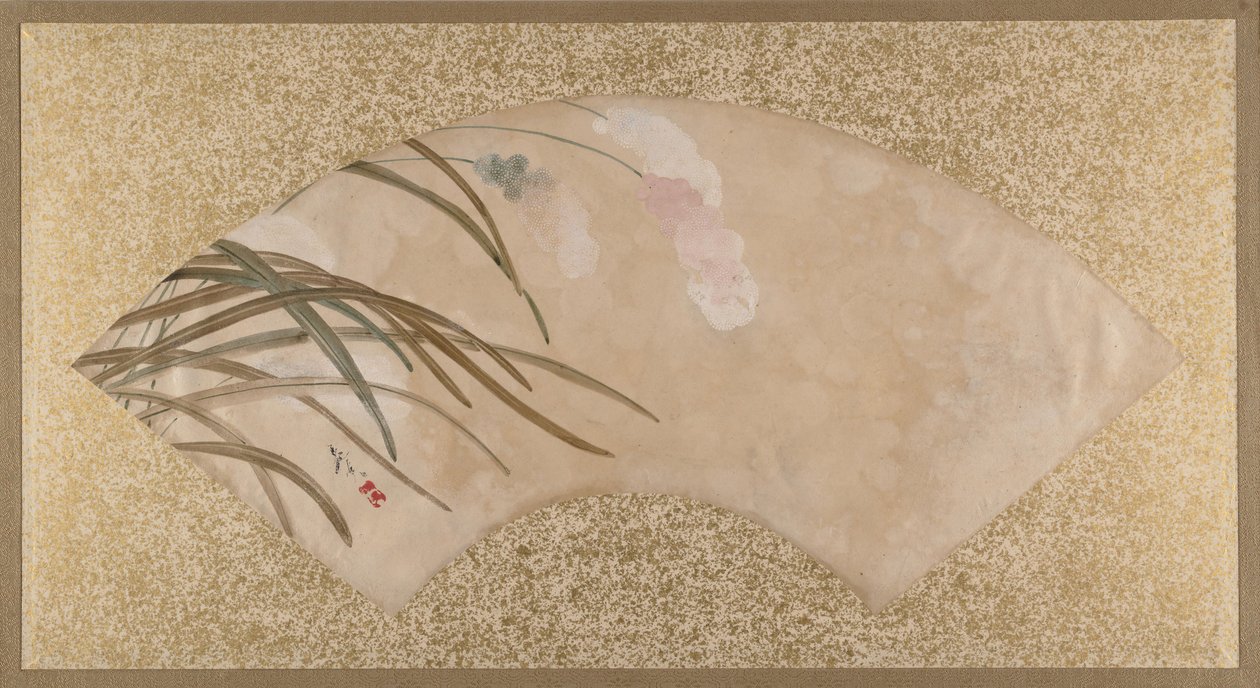 Fiori e foglie, fine XIX secolo da Shibata Zeshin