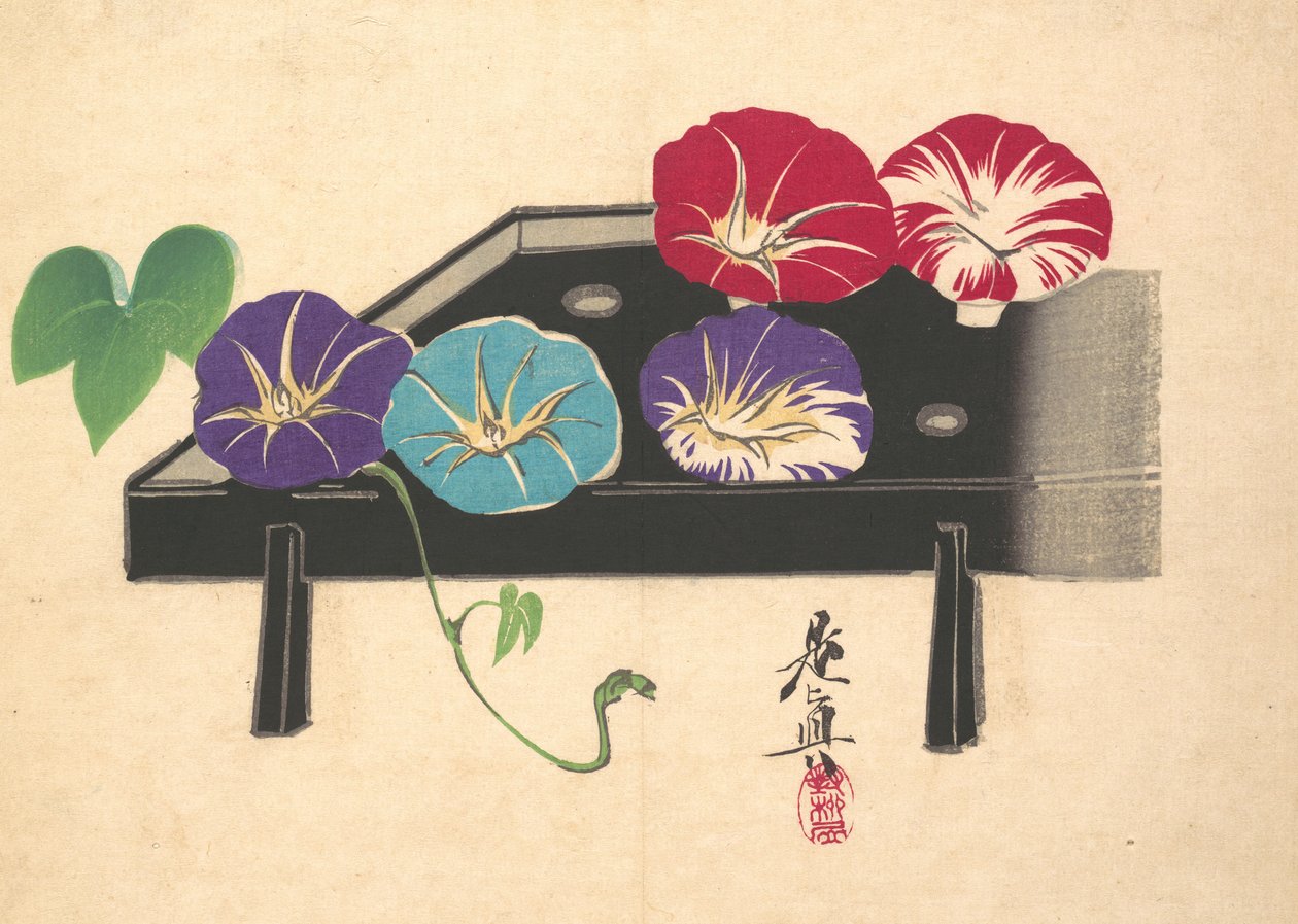 Glorie del mattino, ca. 1860 da Shibata Zeshin