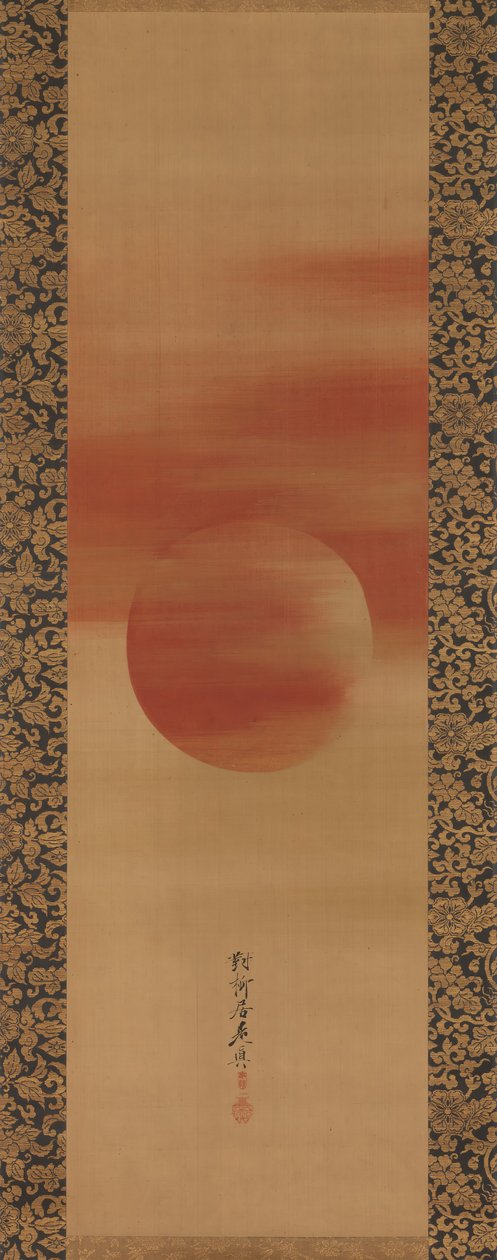 Sole nascente, seconda metà del XIX secolo da Shibata Zeshin