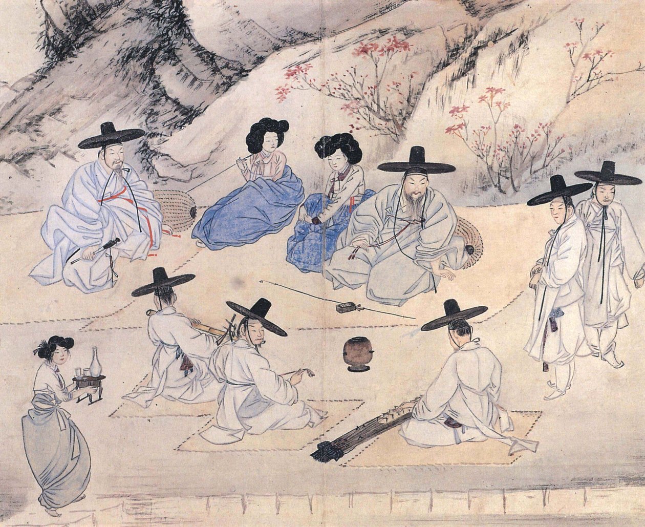 Una giornata divertente in un campo primaverile da Shin Yun bok