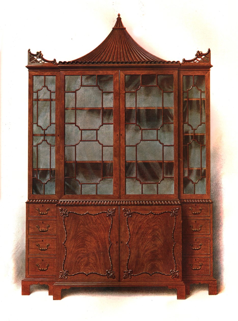 Credenza in mogano, 1906 da Shirley Charles Llewellyn Slocombe