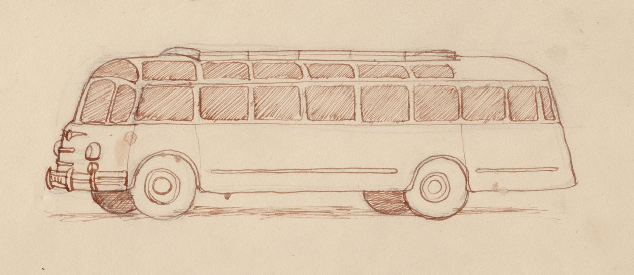 Autobus, Parigi, Francia da Shirley Markham