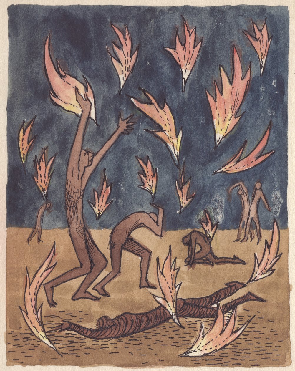 Fiamme che piovono, 1951 da Shirley Markham