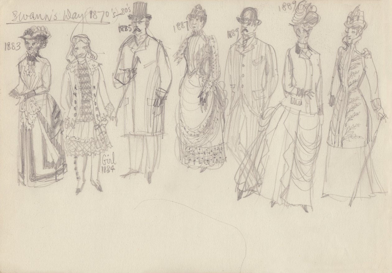 Costume Storico, c1950 da Shirley Markham