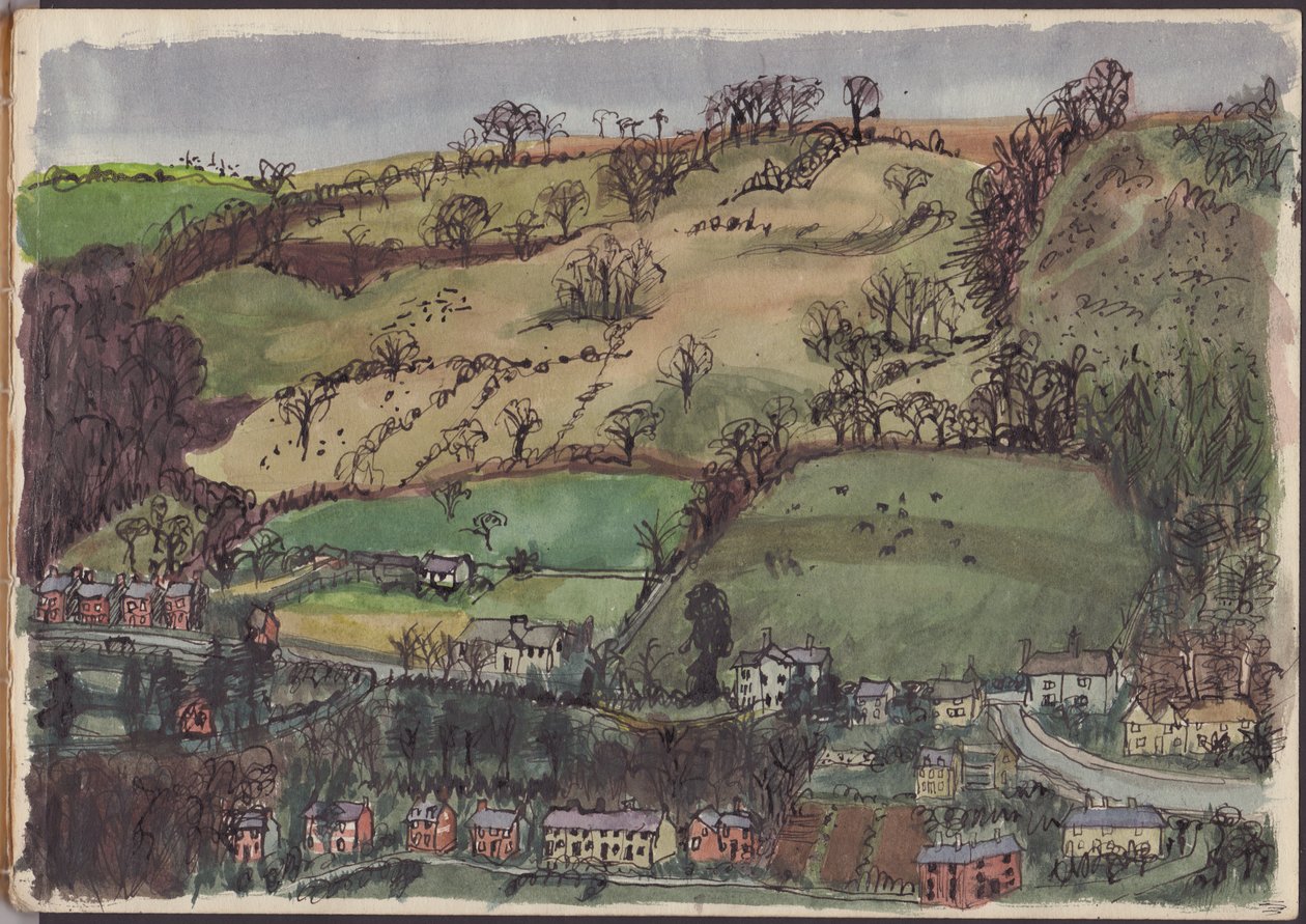 Villaggio e campi da Shirley Markham