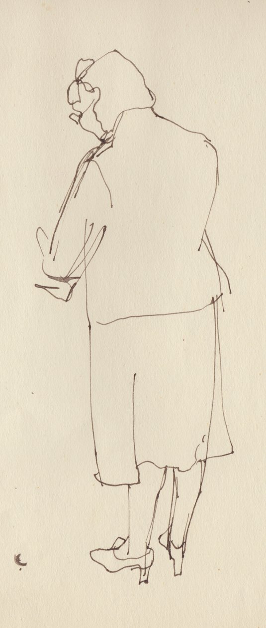 Donna di spalle, c1950 da Shirley Markham