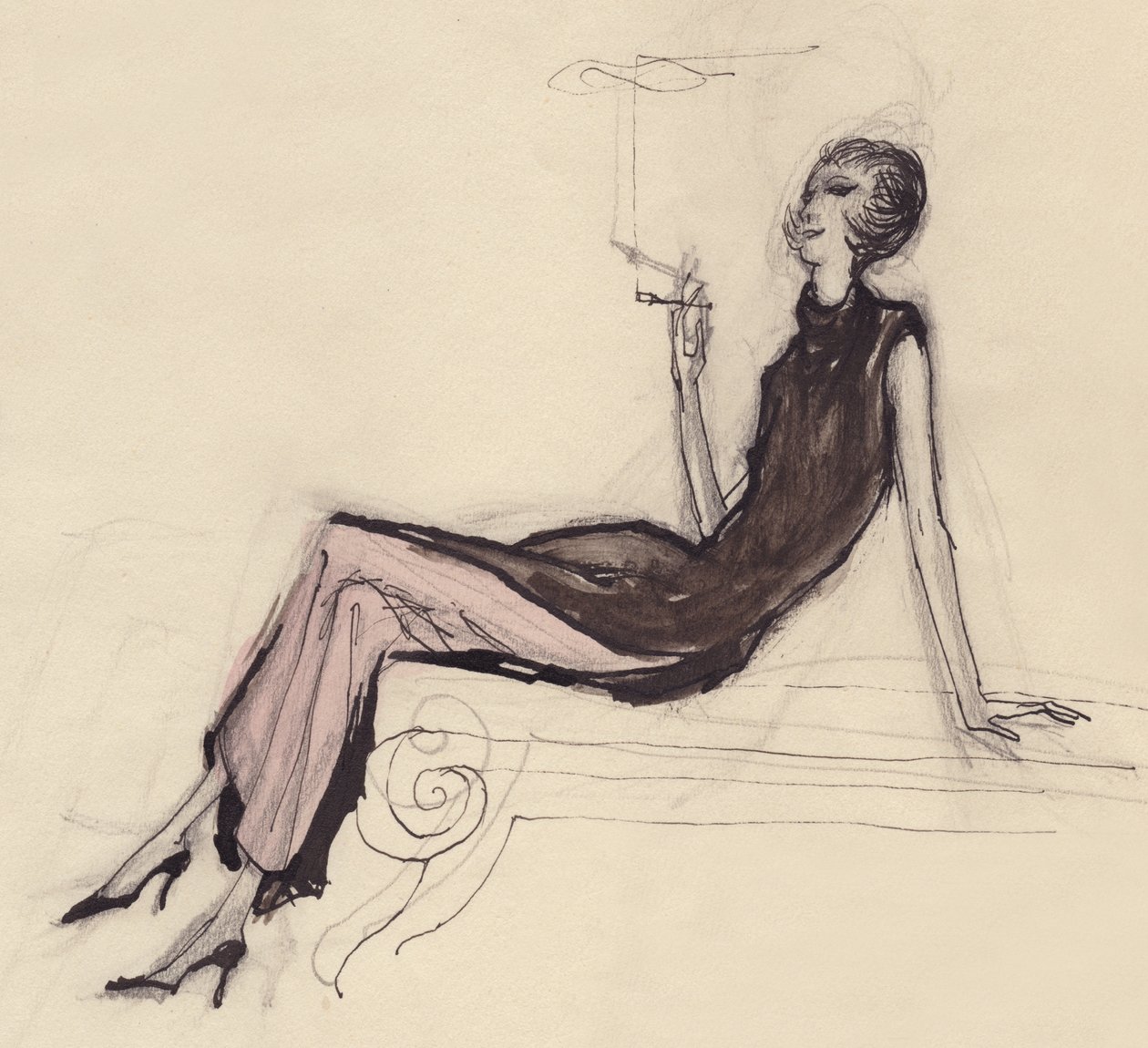Donna che fuma da Shirley Markham