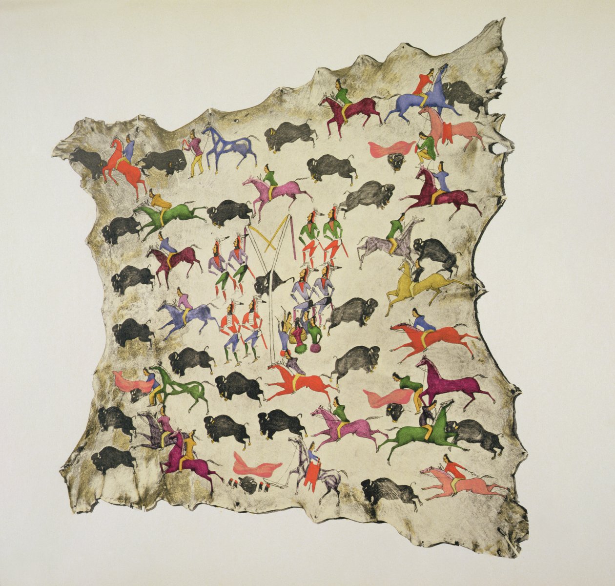 Caccia al bufalo da Shoshone Katsikodi School