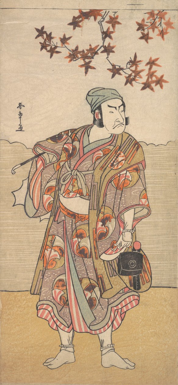 Il primo Nakamura Nakazo nel ruolo di Shimada no Hachizo da Shunsho