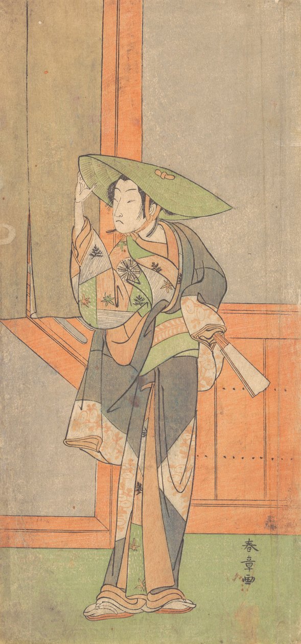 Il primo Nakamura Tomijuro nel ruolo di Izaemon da Shunsho