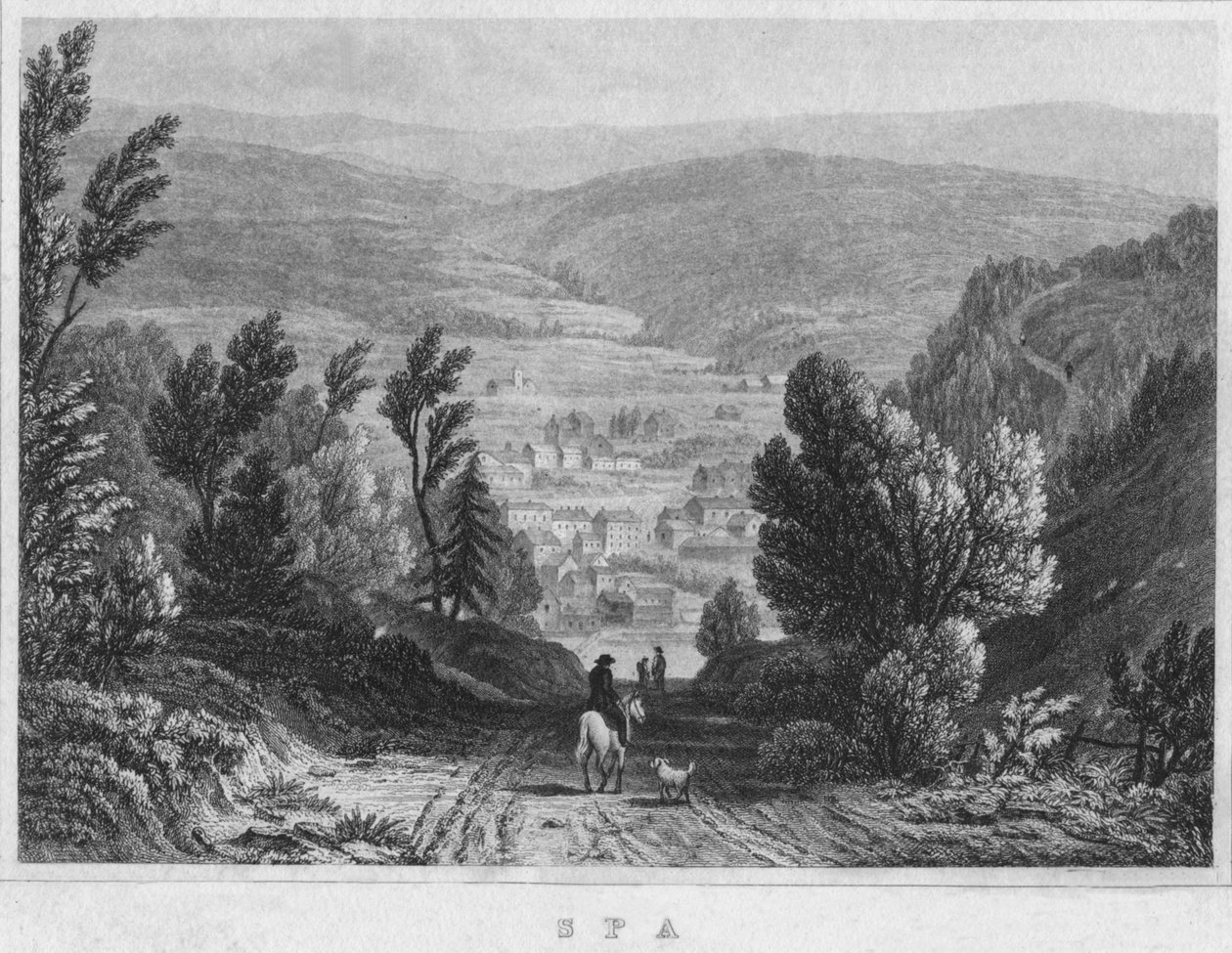 Spa, 1850 da Shury and Son