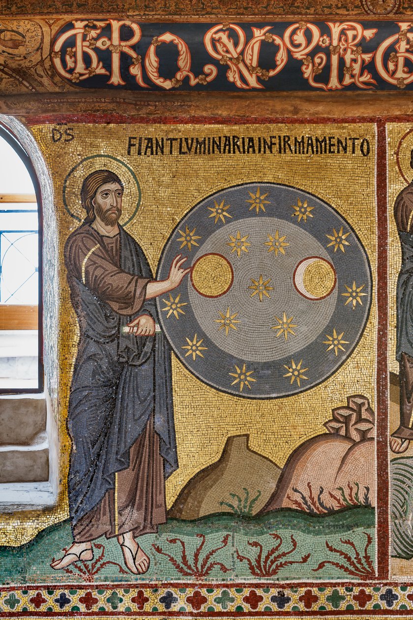 Cappella Palatina (Basilica), ciclo di mosaici sull
