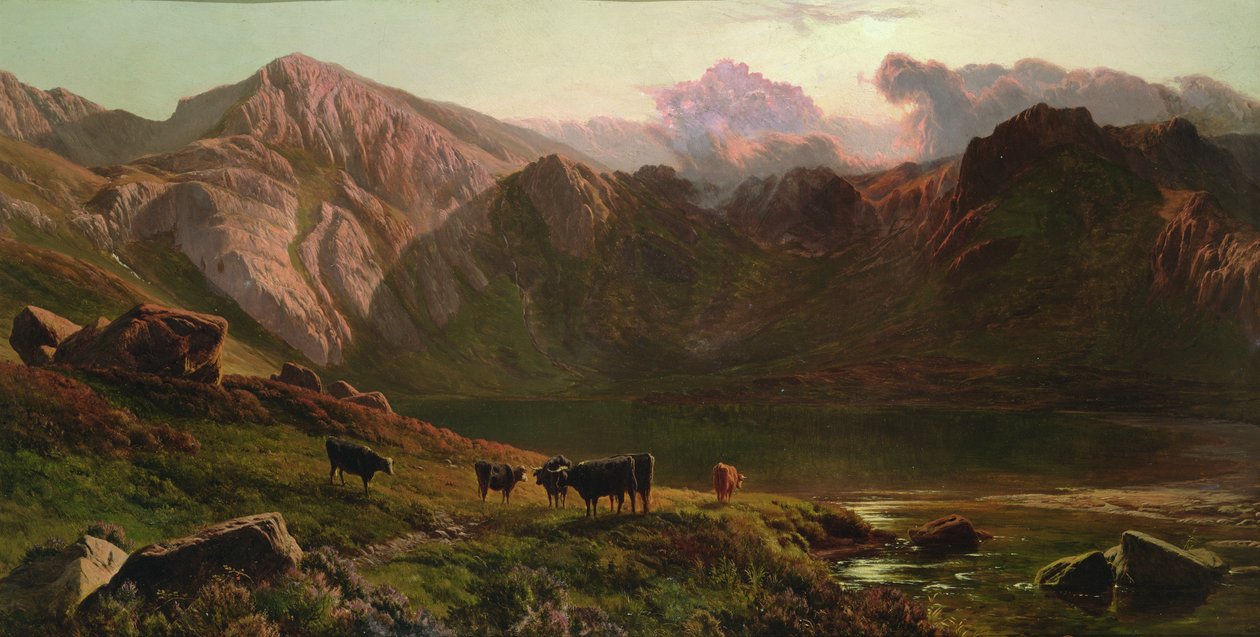 Llyn Idwal, Galles del Nord da Sidney Richard Percy