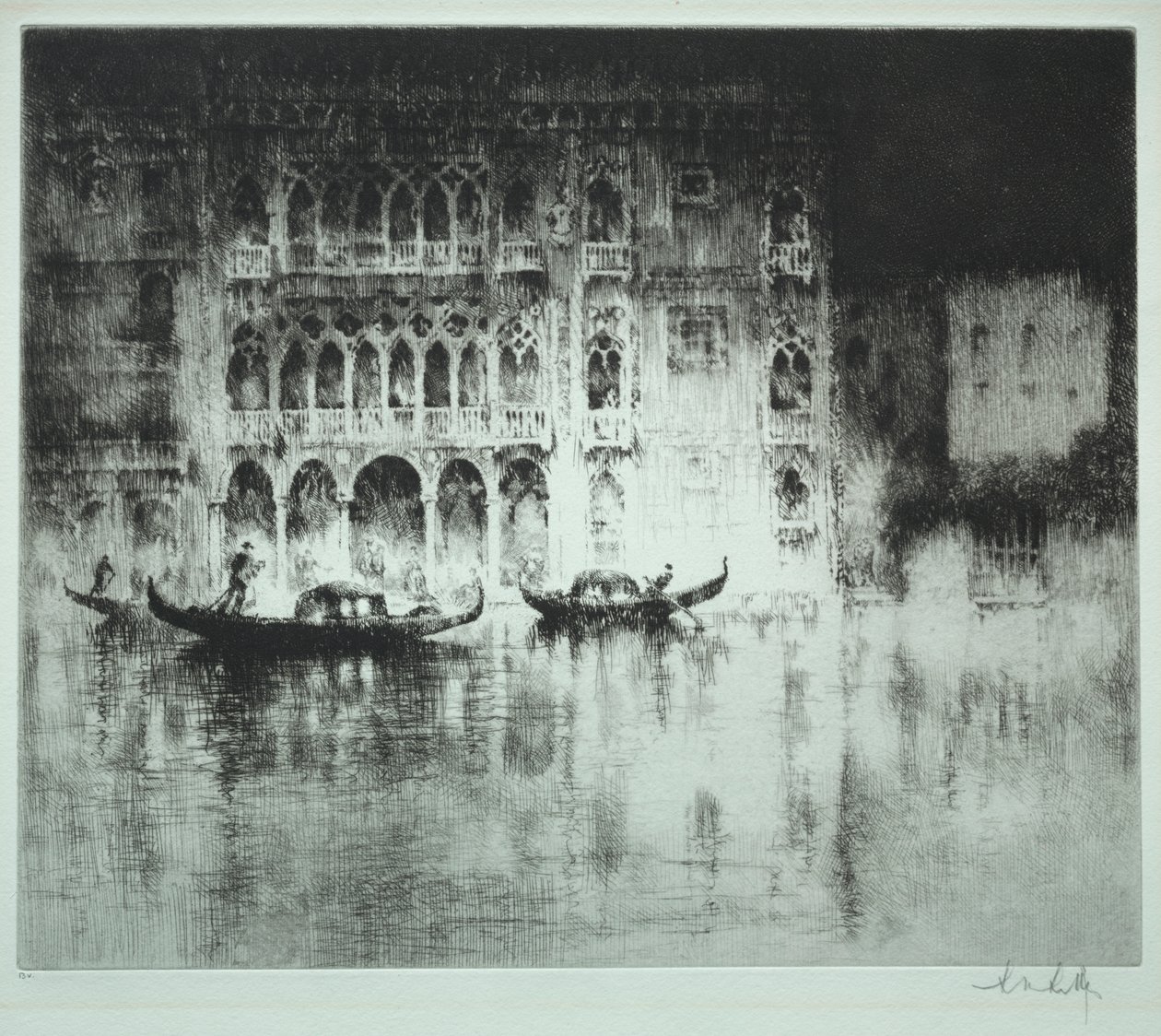 Serie Veneziana: No. 1, Palazzo Ca d