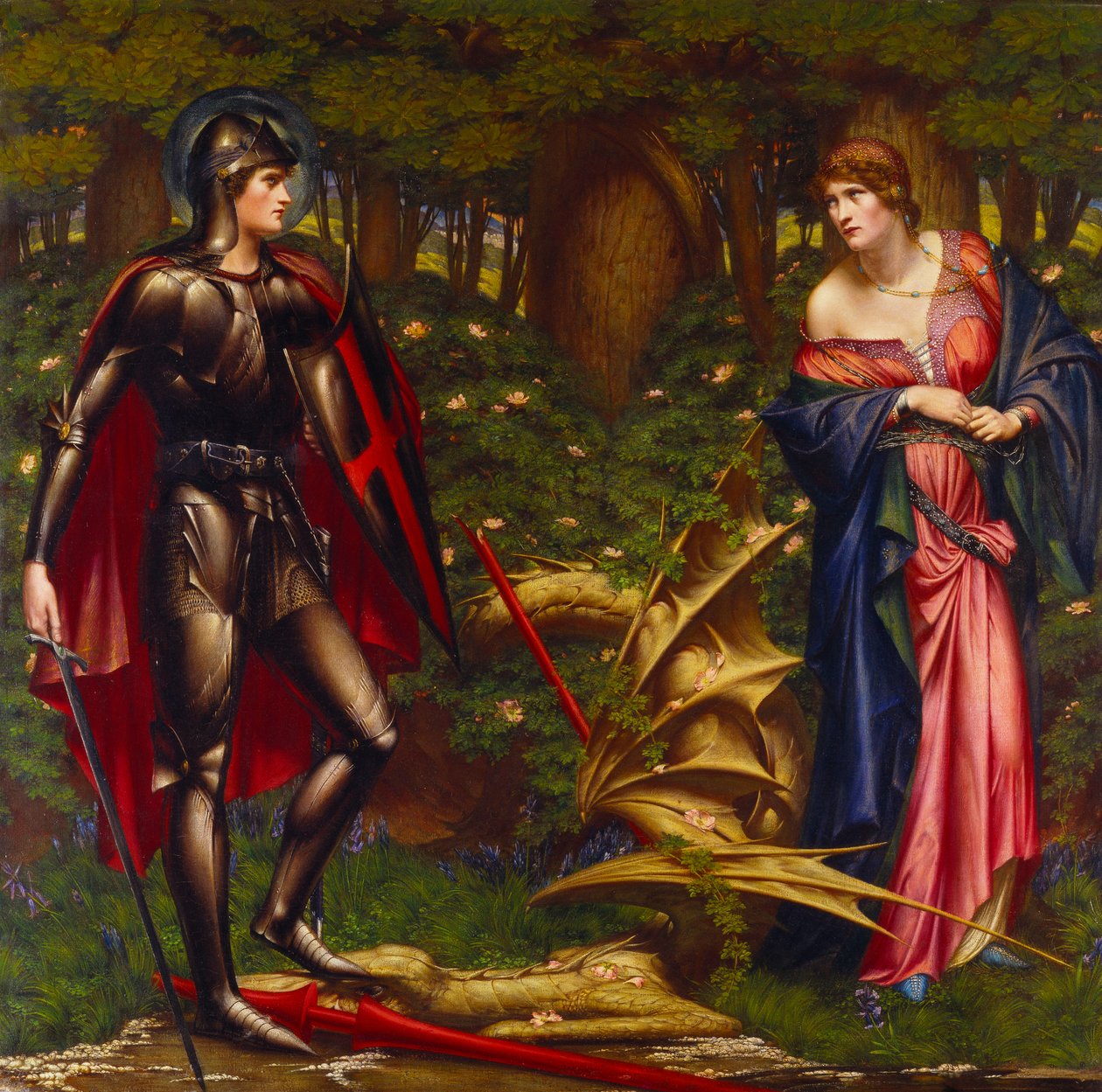 San Giorgio e il drago da Sidney Meteyard
