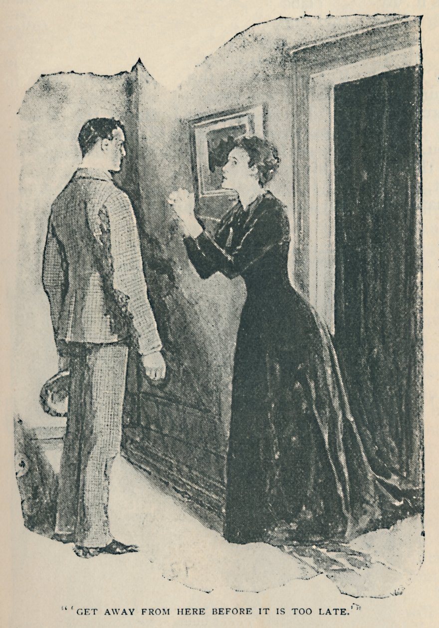 Vattene da qui prima che sia troppo tardi, 1892 da Sidney Paget