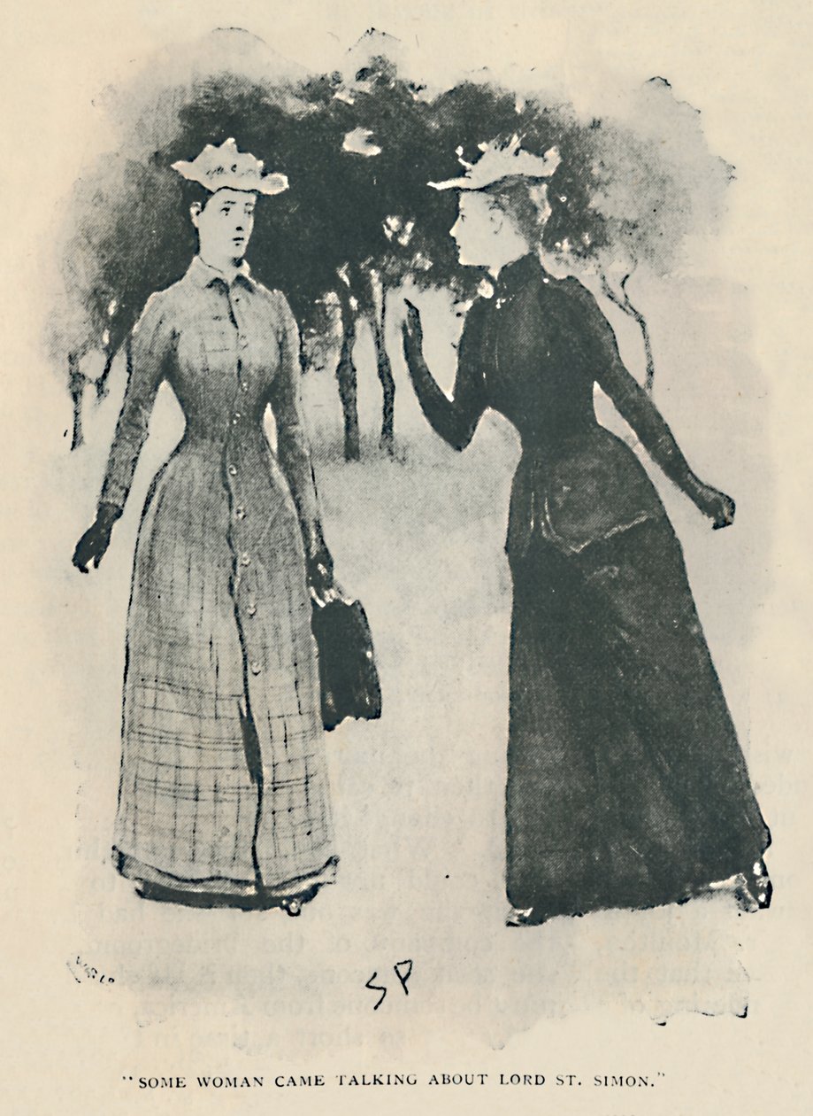 Una donna parlava di Lord St. Simon, 1892 da Sidney Paget