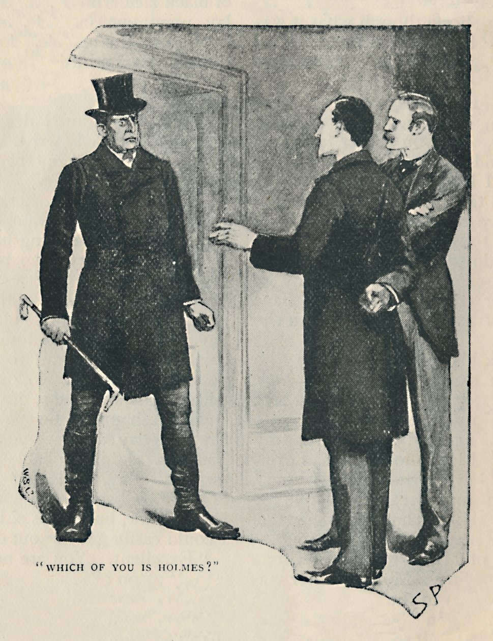 Chi di voi è Holmes da Sidney Paget