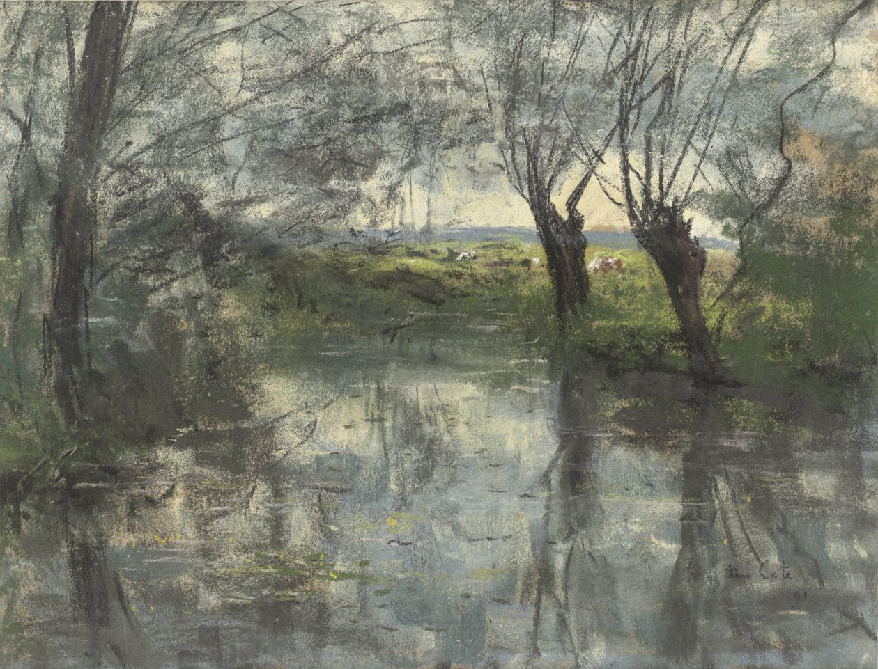 Stagno nel bosco da Siebe Johannes ten Cate