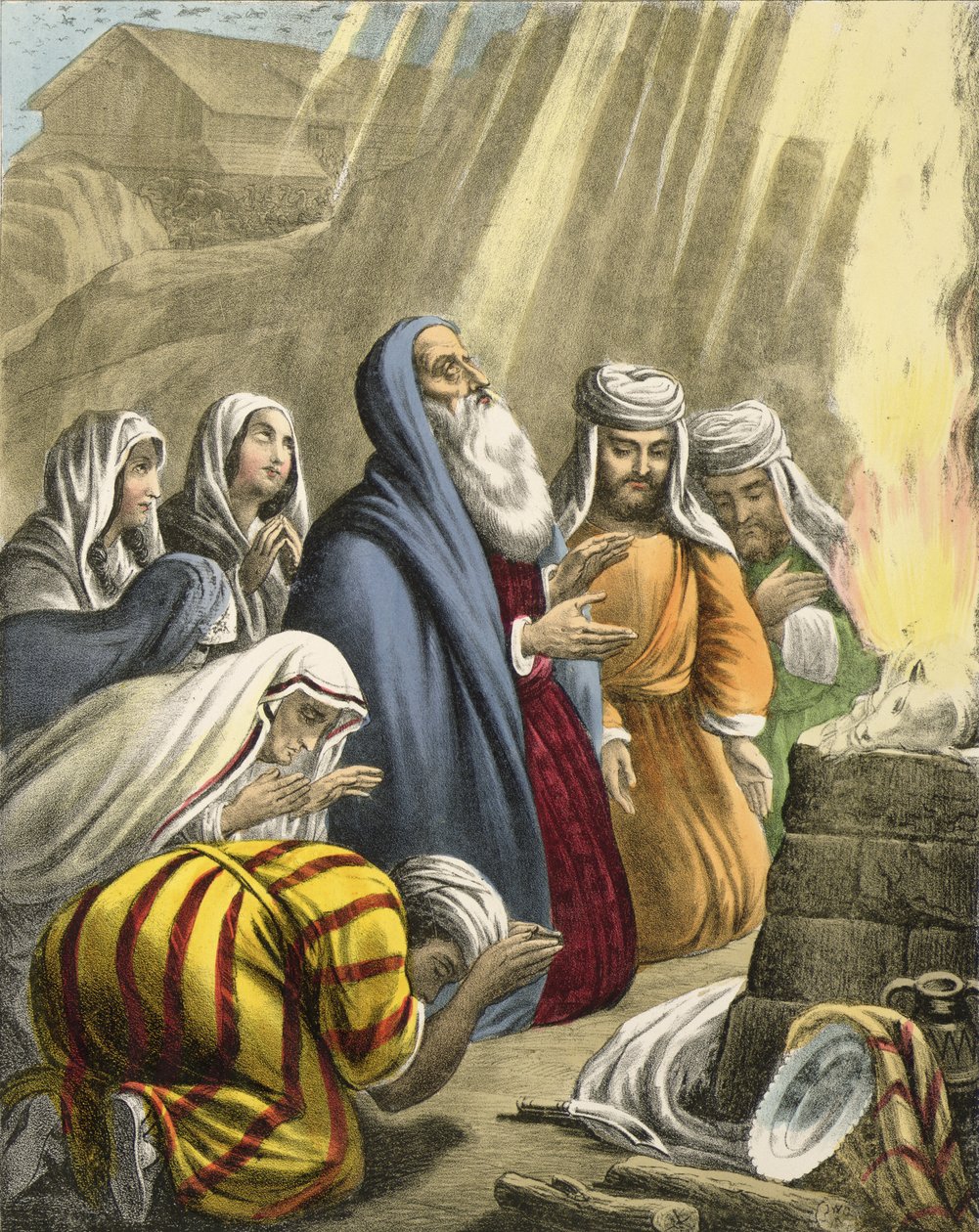 Il sacrificio di Noè all