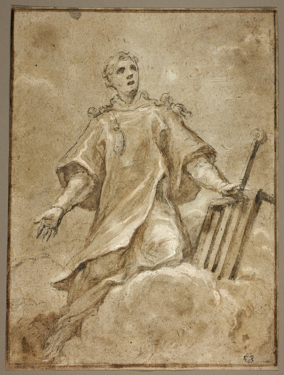 San Lorenzo in gloria da Sigismondo Caula