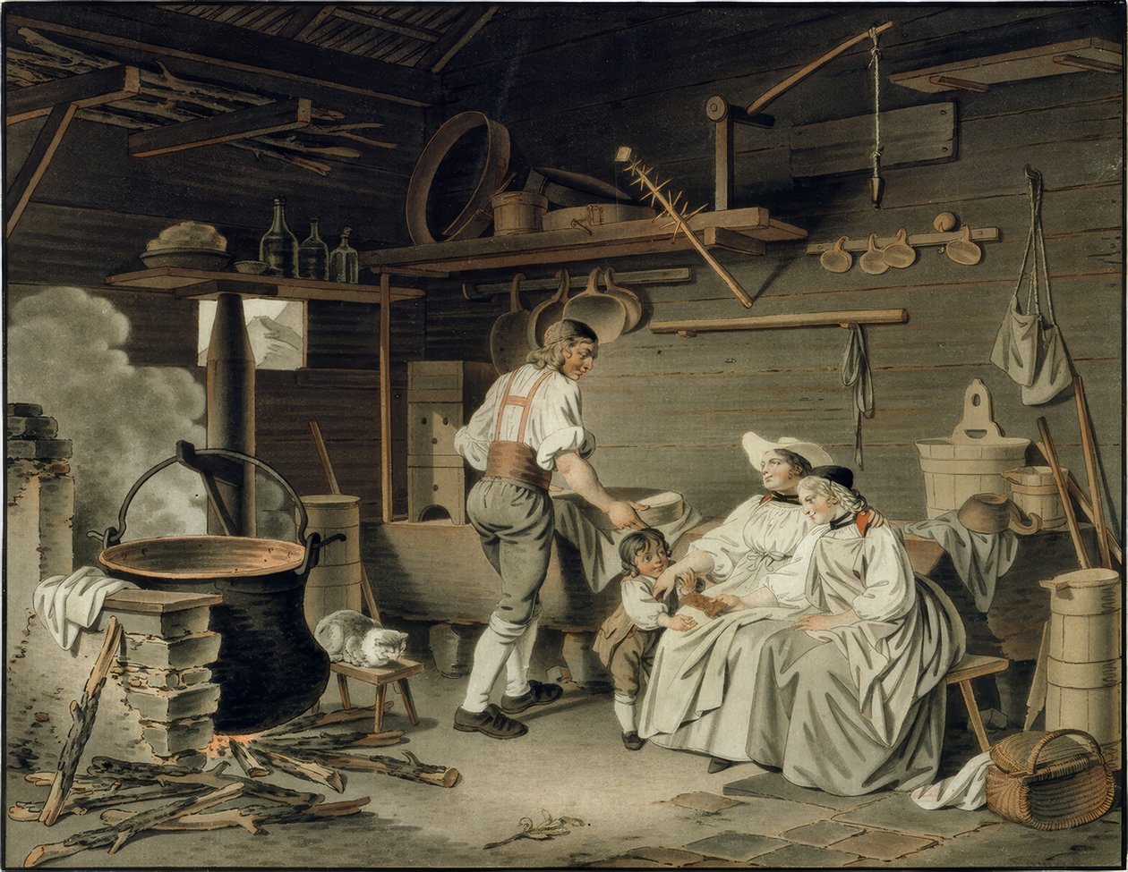 La visita alla Sennhütte da Sigmund Freudenberger
