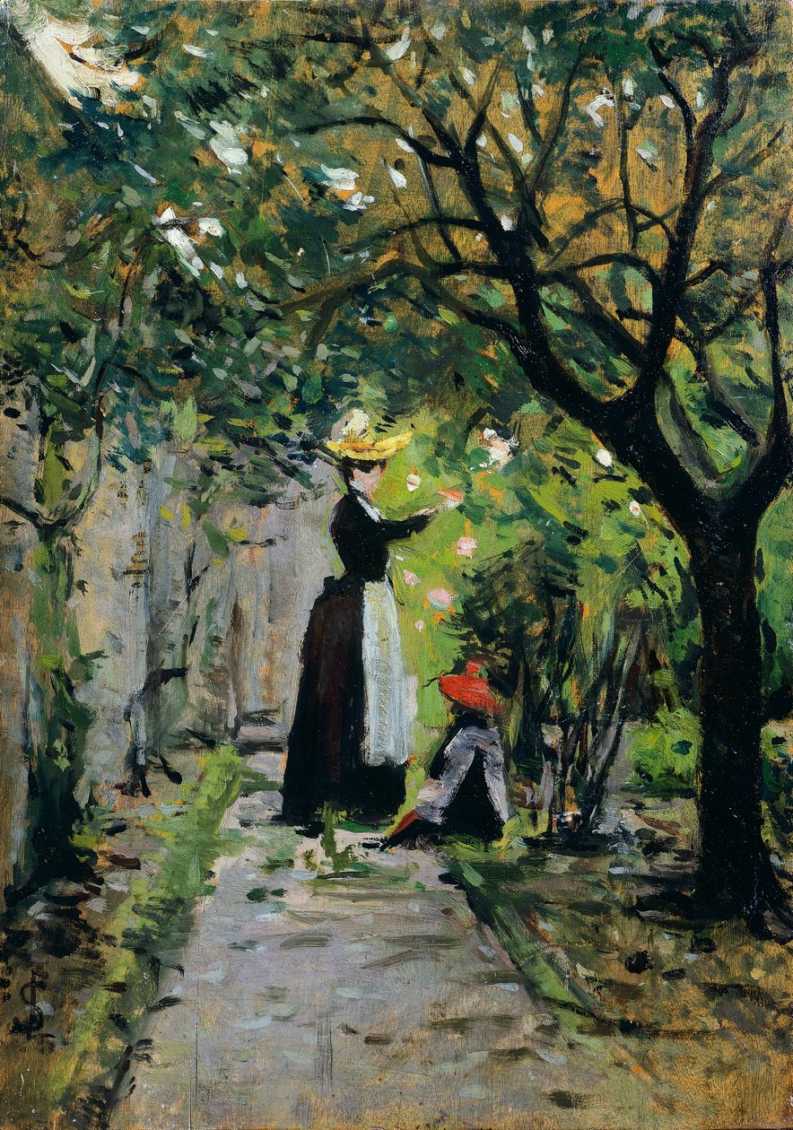 Nel giardino delle rose da Silvestro Lega