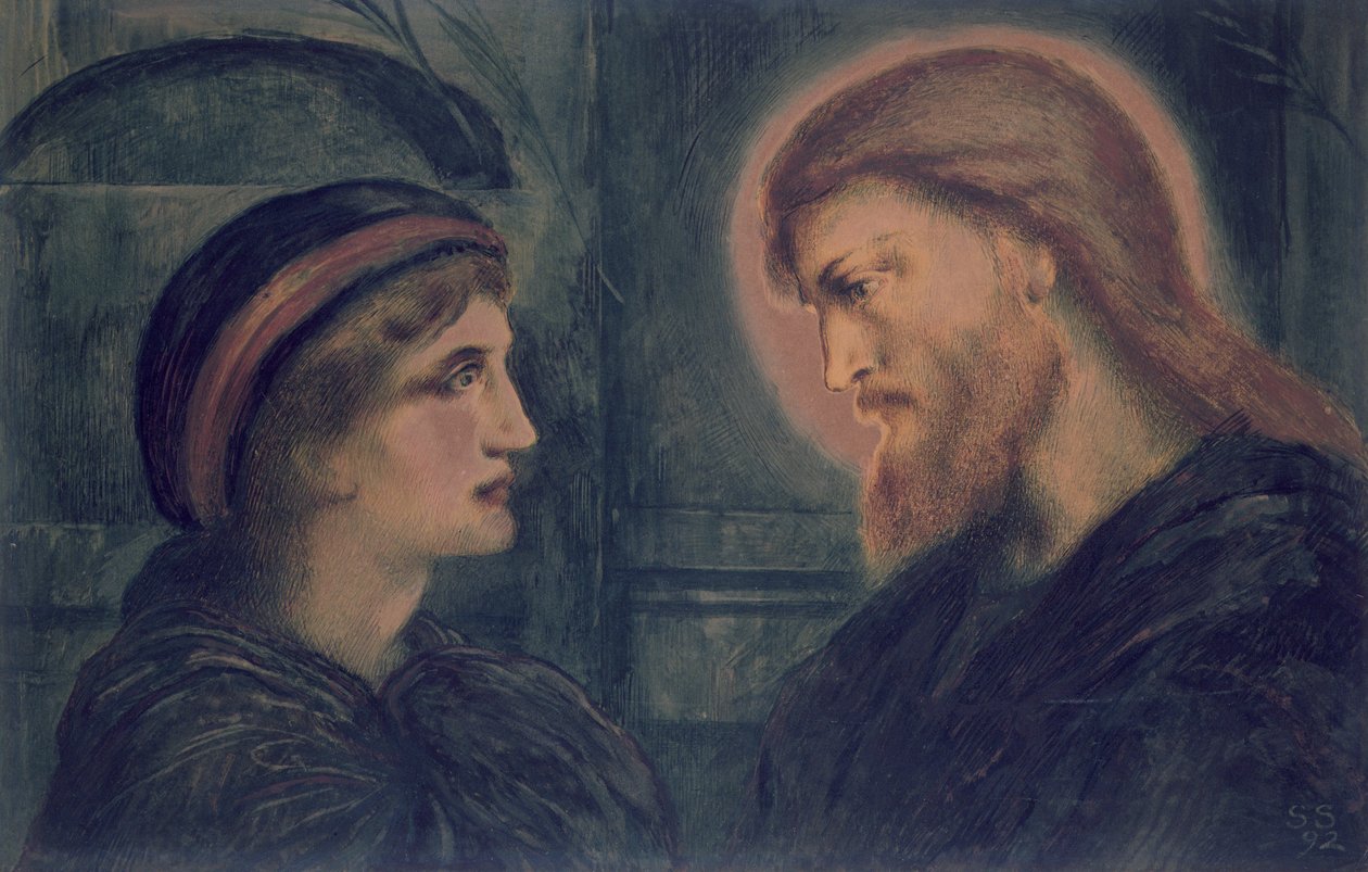 Cristo e gioventù da Simeon Solomon